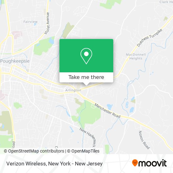 Verizon Wireless map