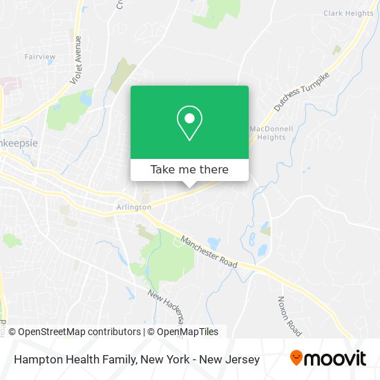 Mapa de Hampton Health Family