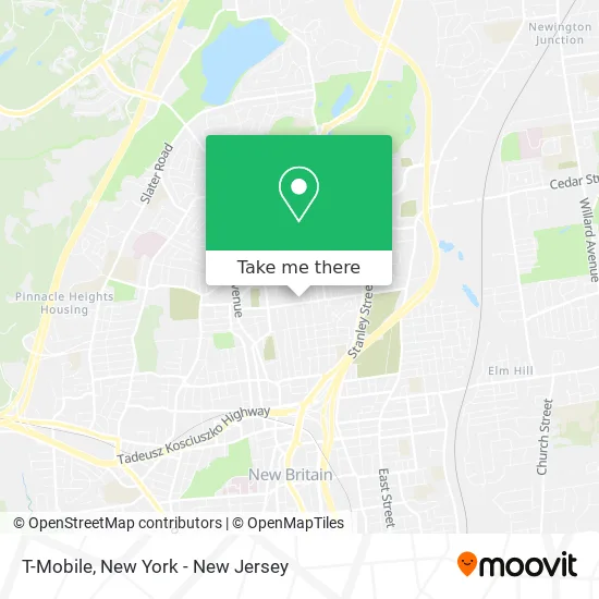 T-Mobile map