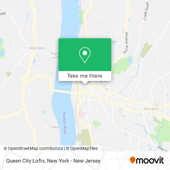 Queen City Lofts map