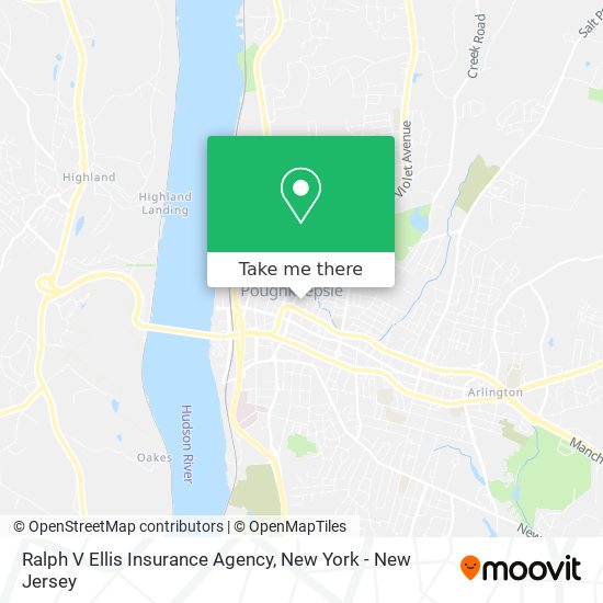 Ralph V Ellis Insurance Agency map