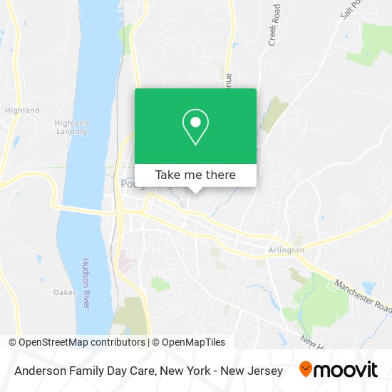 Mapa de Anderson Family Day Care