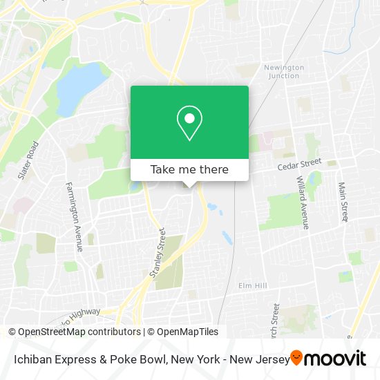 Mapa de Ichiban Express & Poke Bowl