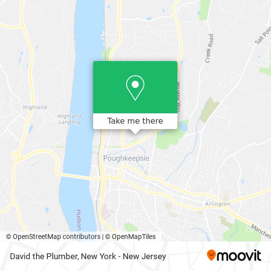 David the Plumber map