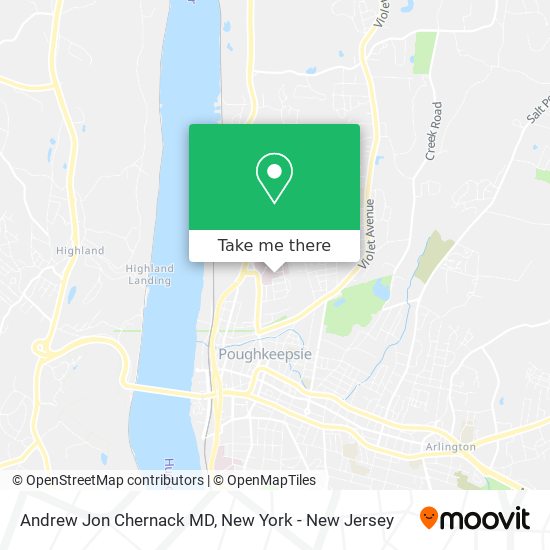 Andrew Jon Chernack MD map