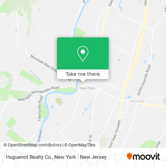 Huguenot Realty Co. map