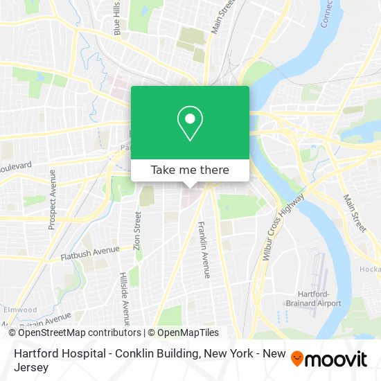 Hartford Hospital - Conklin Building map