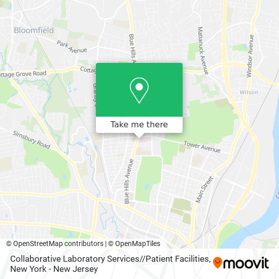 Collaborative Laboratory Services / /Patient Facilities map