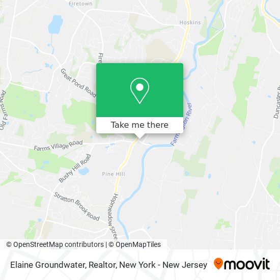 Mapa de Elaine Groundwater, Realtor
