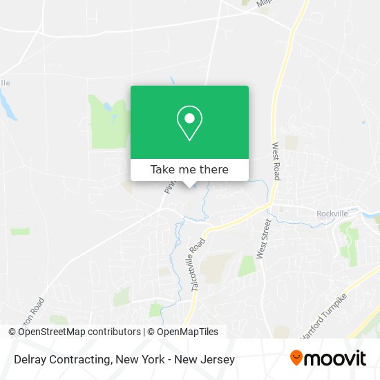 Delray Contracting map