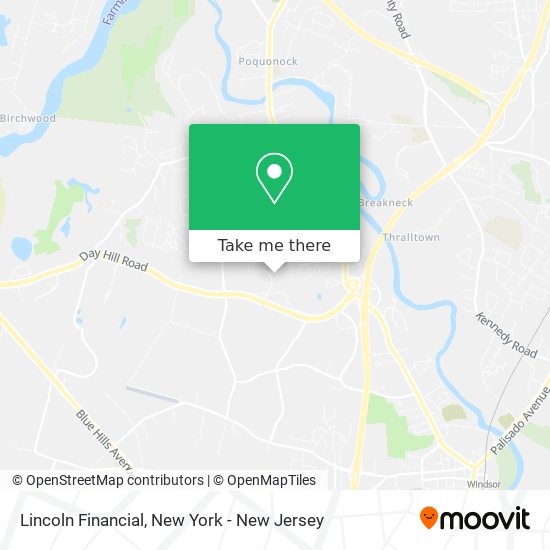 Mapa de Lincoln Financial