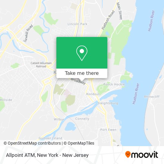 Allpoint ATM map