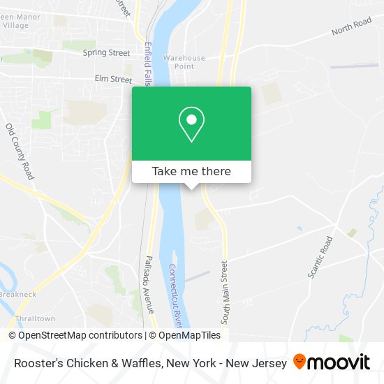 Rooster's Chicken & Waffles map