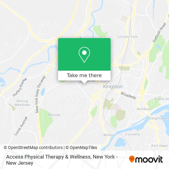 Access Physical Therapy & Wellness map