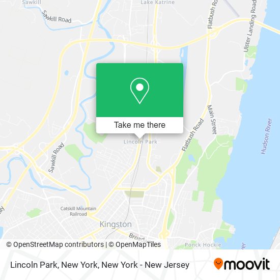 Lincoln Park, New York map