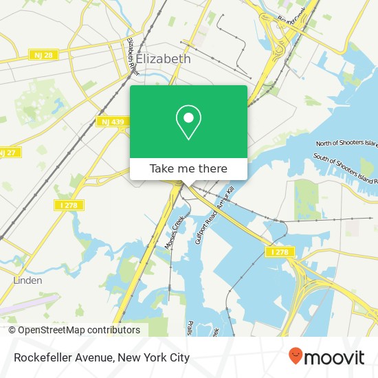 Rockefeller Avenue map