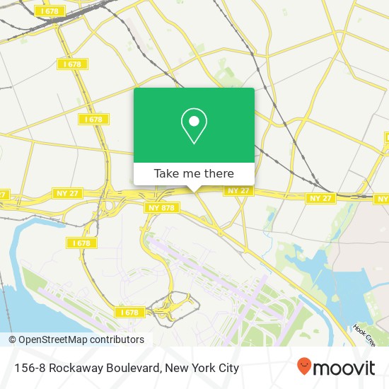 156-8 Rockaway Boulevard map