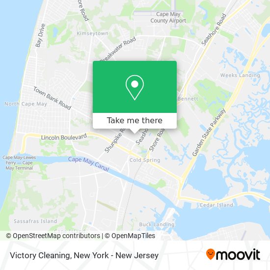 Mapa de Victory Cleaning