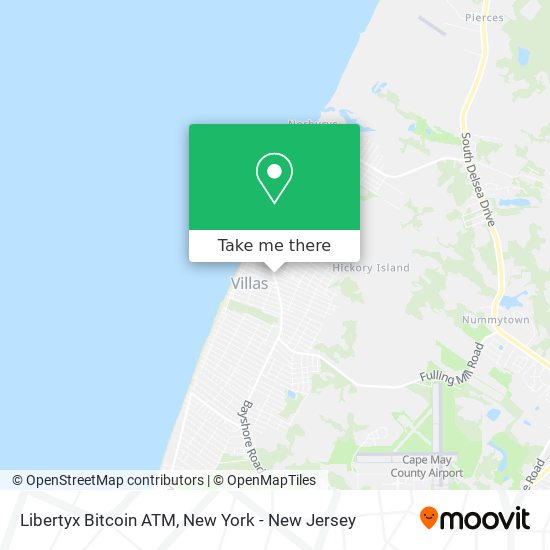 Libertyx Bitcoin ATM map