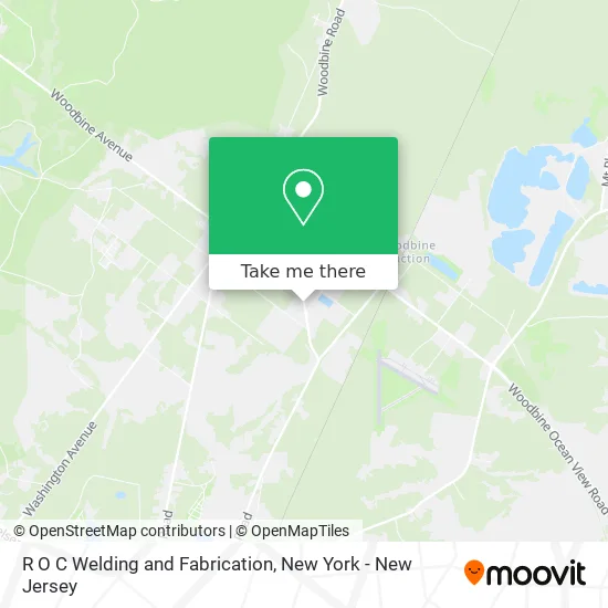 R O C Welding and Fabrication map