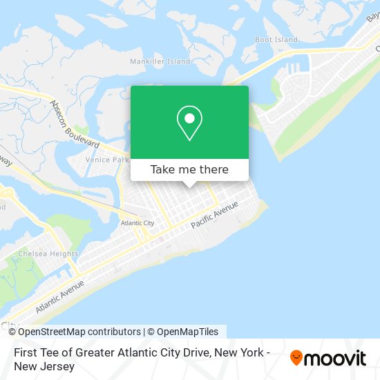 Mapa de First Tee of Greater Atlantic City Drive