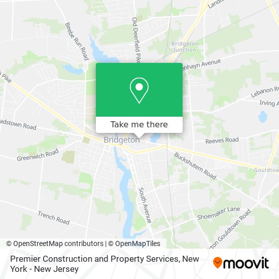Premier Construction and Property Services map