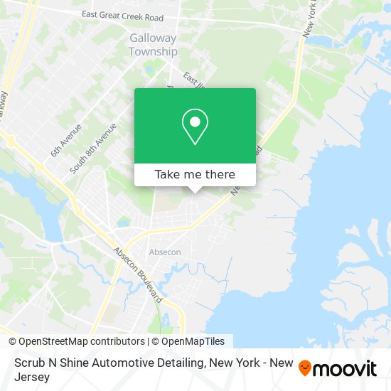 Scrub N Shine Automotive Detailing map