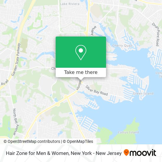 Mapa de Hair Zone for Men & Women