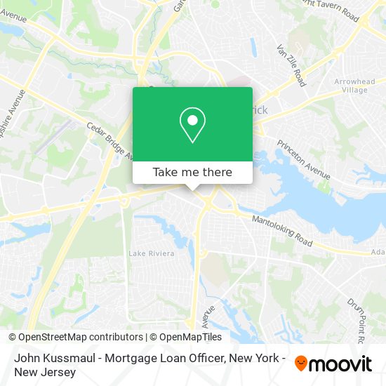 Mapa de John Kussmaul - Mortgage Loan Officer