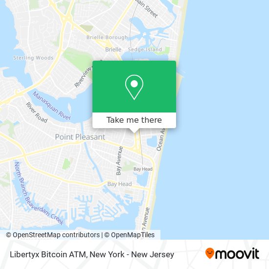 Libertyx Bitcoin ATM map