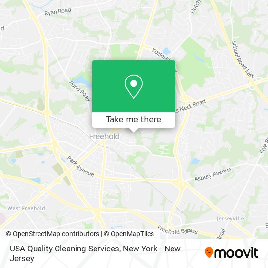 USA Quality Cleaning Services map