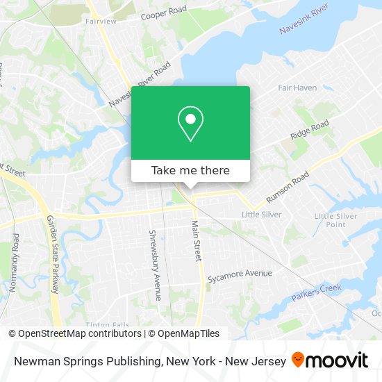 Newman Springs Publishing map
