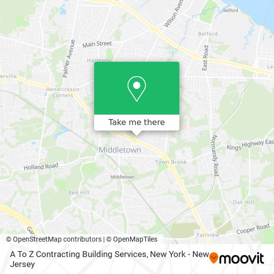 A To Z Contracting Building Services map