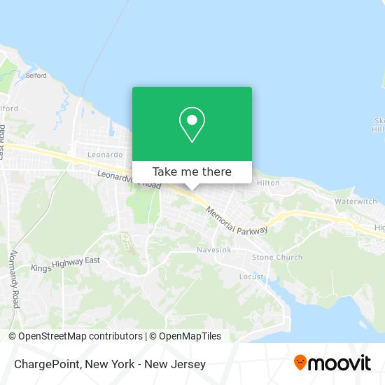 ChargePoint map