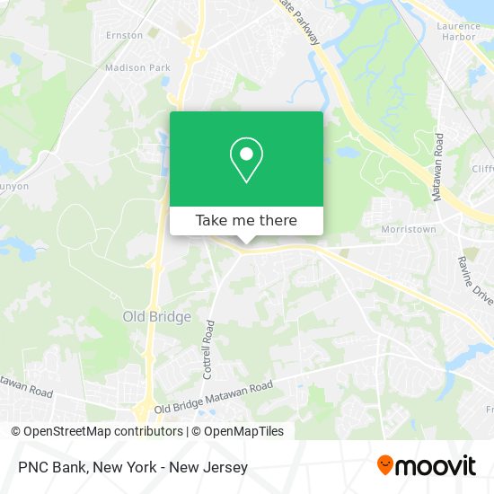 PNC Bank map