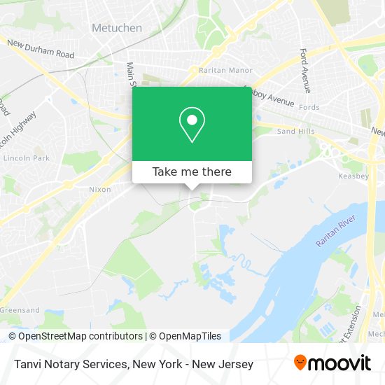 Tanvi Notary Services map