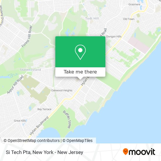 Si Tech Pta map