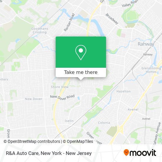 R&A Auto Care map