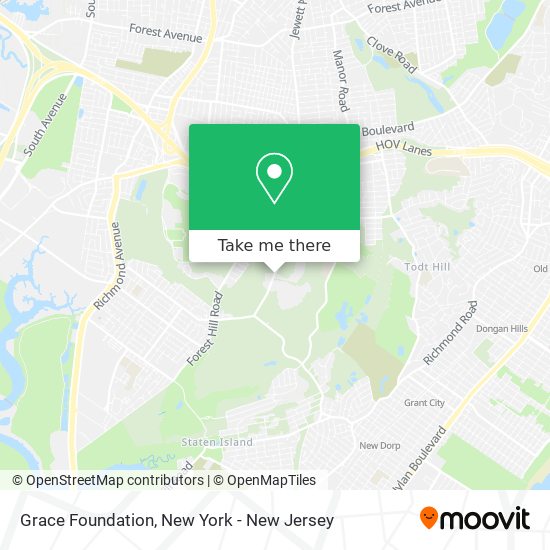 Grace Foundation map