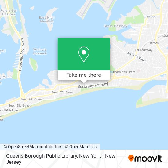 Mapa de Queens Borough Public Library