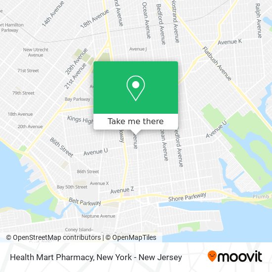 Health Mart Pharmacy map