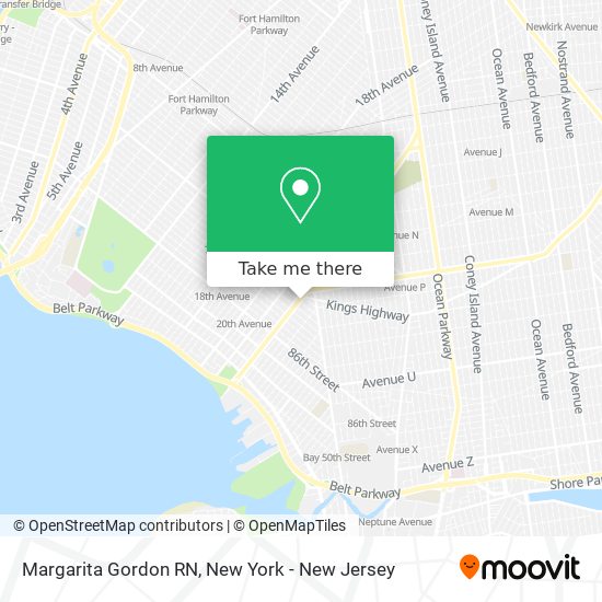 Margarita Gordon RN map