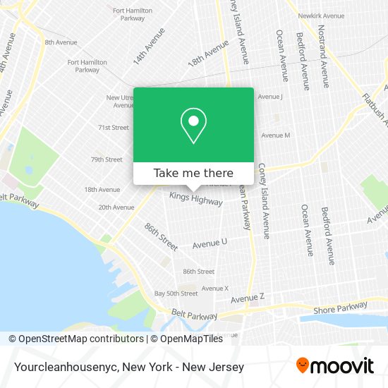 Mapa de Yourcleanhousenyc