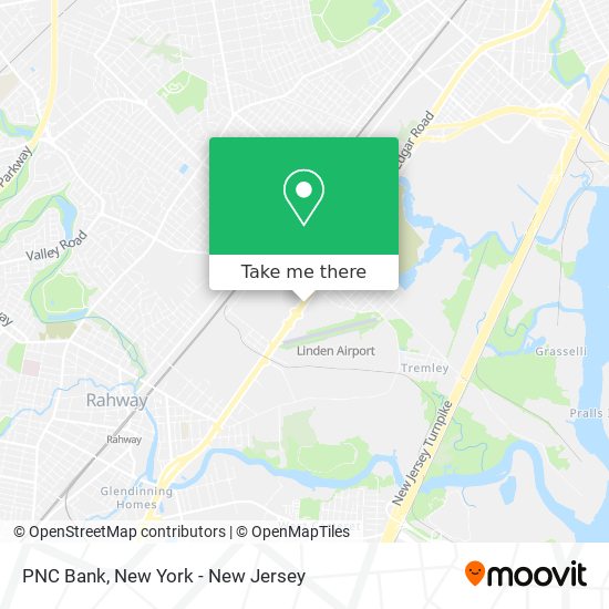 PNC Bank map