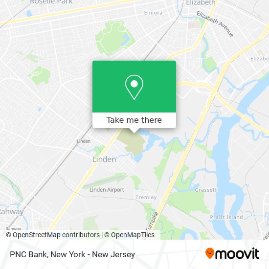 PNC Bank map