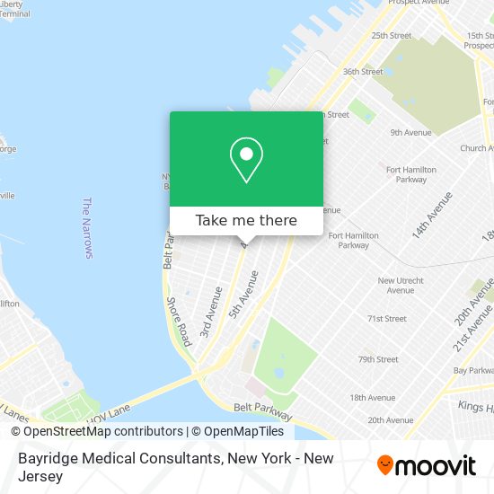 Mapa de Bayridge Medical Consultants