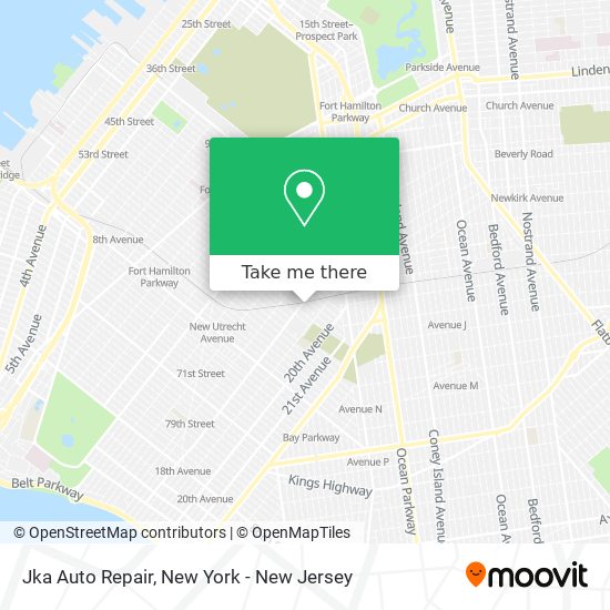 Jka Auto Repair map