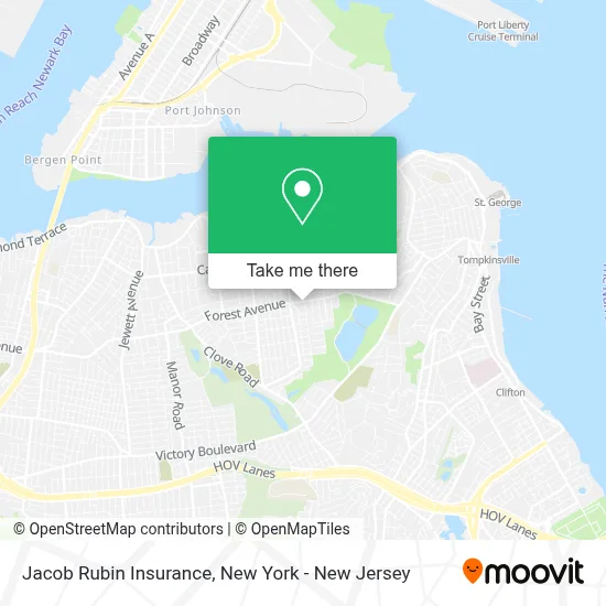 Jacob Rubin Insurance map