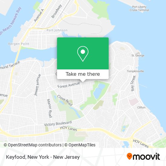 Keyfood map