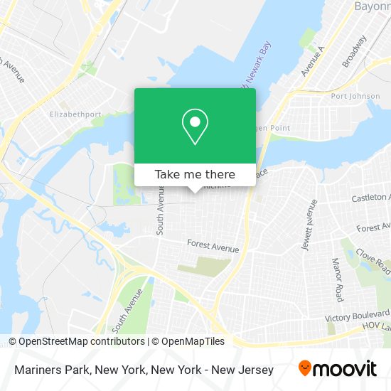 Mapa de Mariners Park, New York